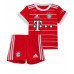 Bayern Munich Alphonso Davies #19 Hemmaställ Barn 2022-23 Korta ärmar (+ Korta byxor)